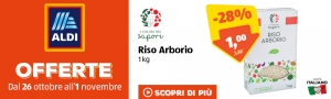 offerte dal 26 ottobre all'1 novembre